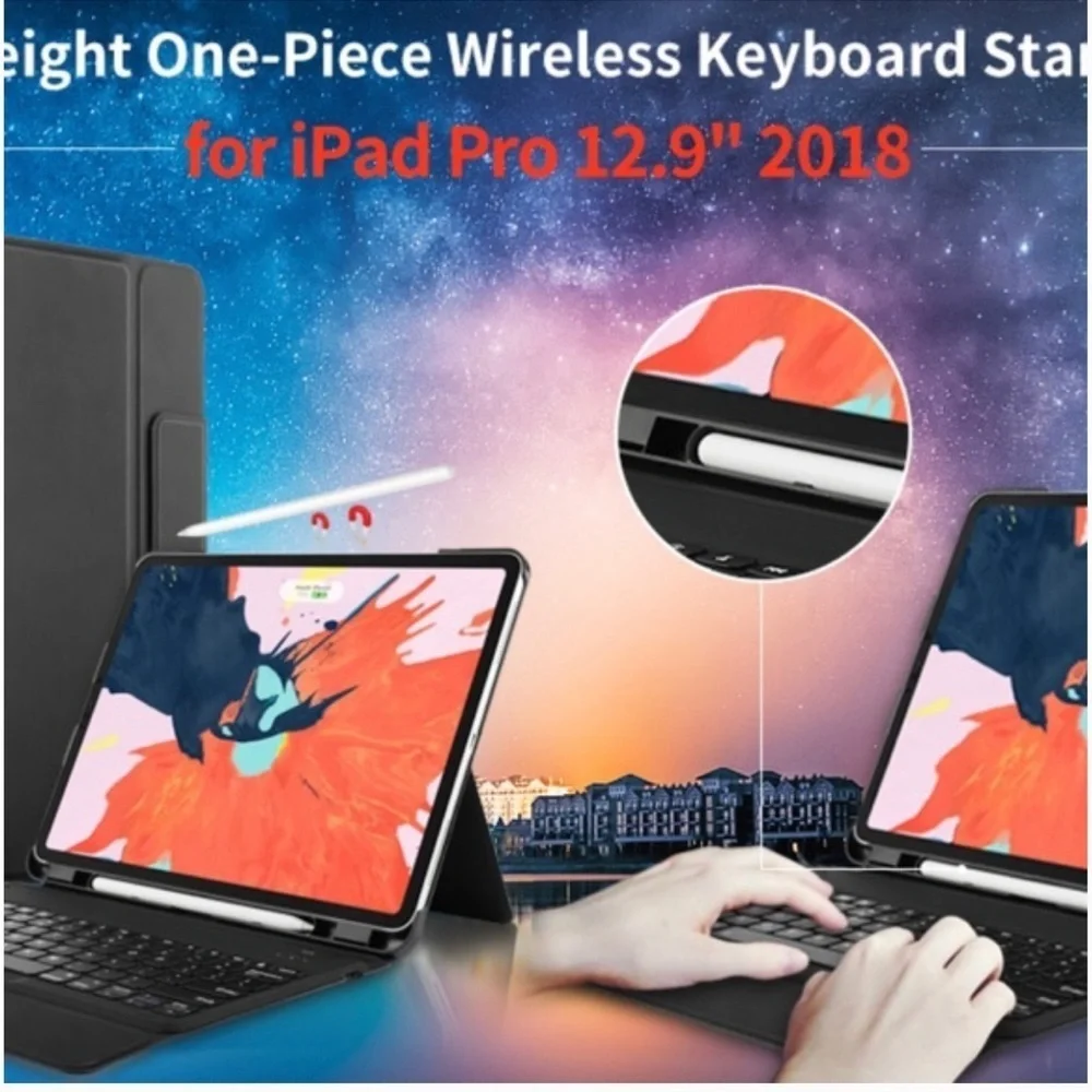 Brand new never opened Black Wireless Keyboard for iPad Pro 2018